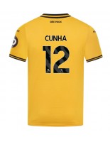 Wolves Matheus Cunha #12 Domácí Dres 2024-25 Krátký Rukáv